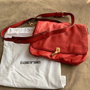 COPY - Elizabeth & James Red Leather Crossbody